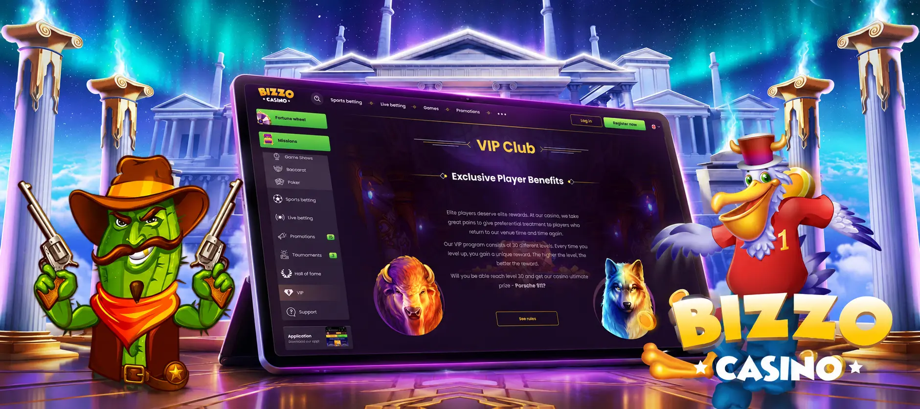 Kako začeti igrati v Bizzo Casino